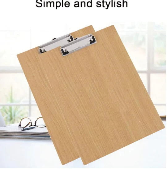 📋 Wooden Clipboard – Stylish & Practical