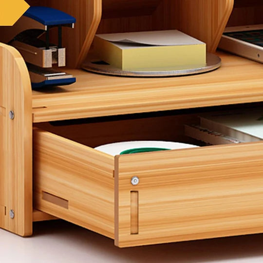 📱🗄️ Wooden Stationery & Phone Organiser – Declutter in Style! ✨